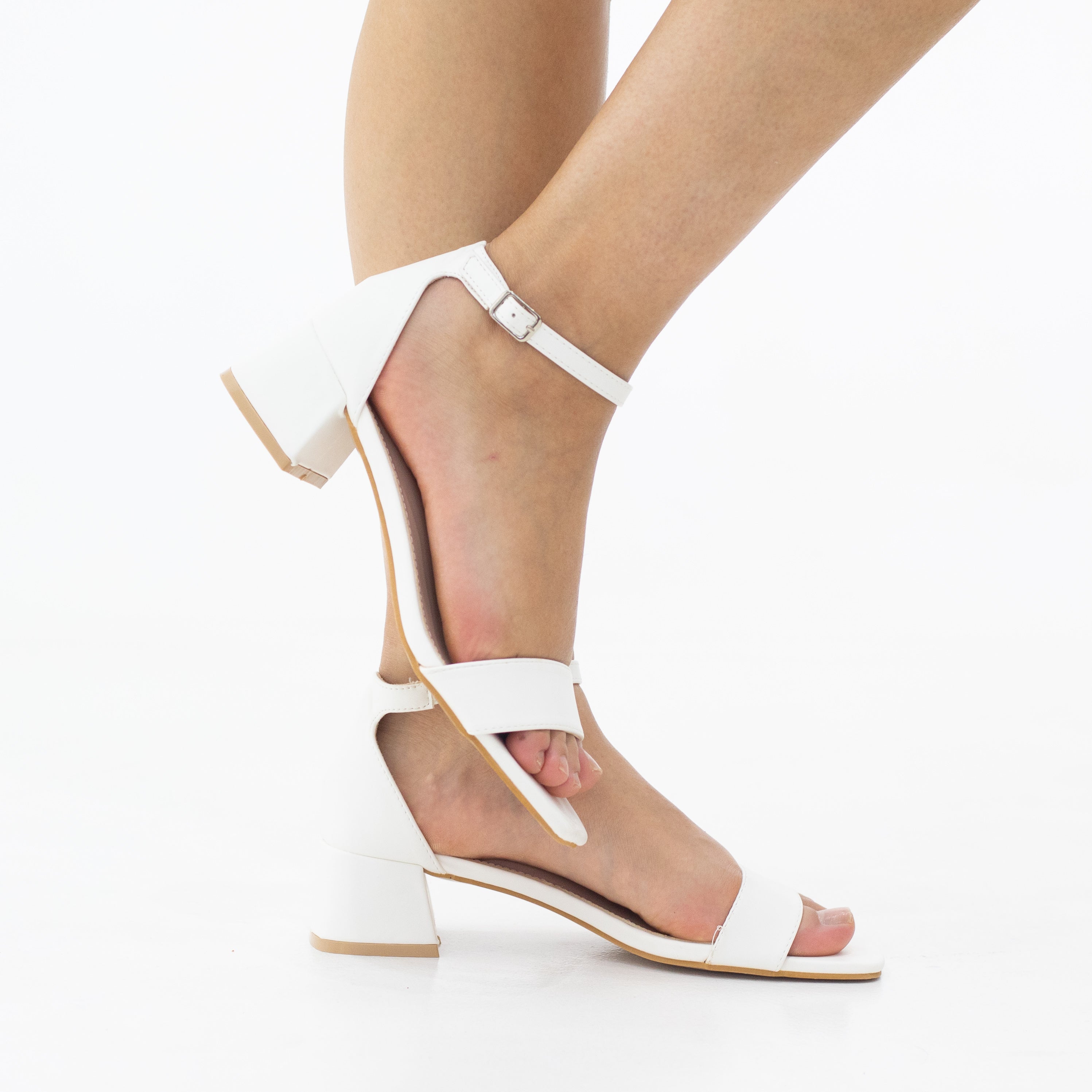 Elite 4.5cm block heel strappy sandal