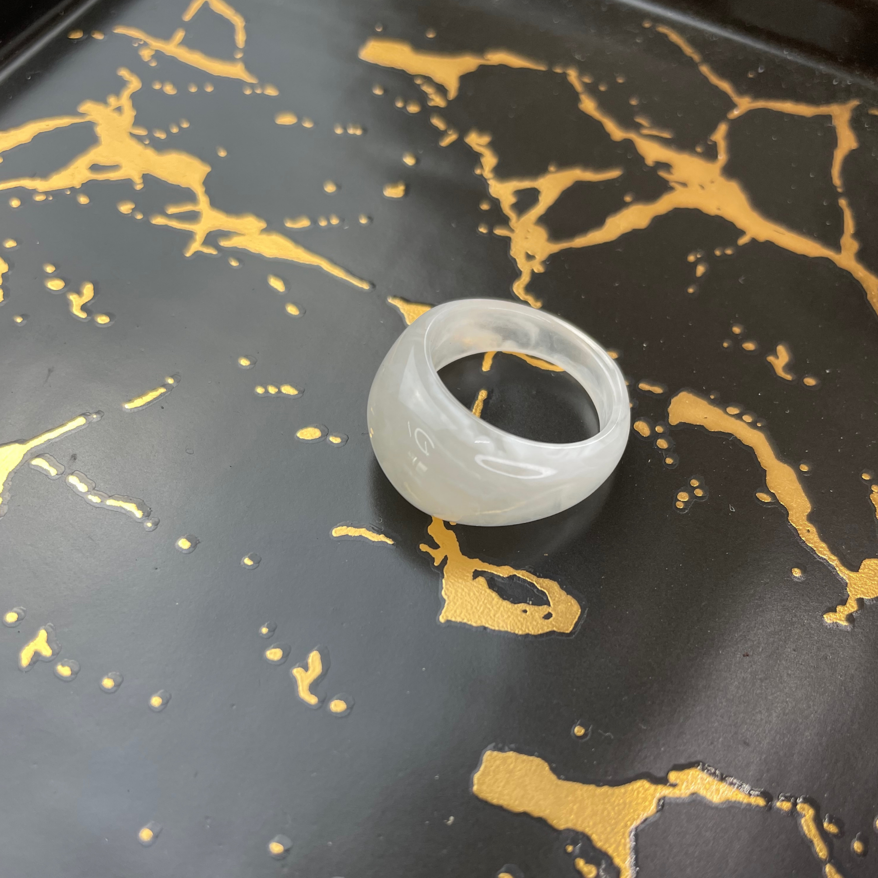 Resin bubble Rings