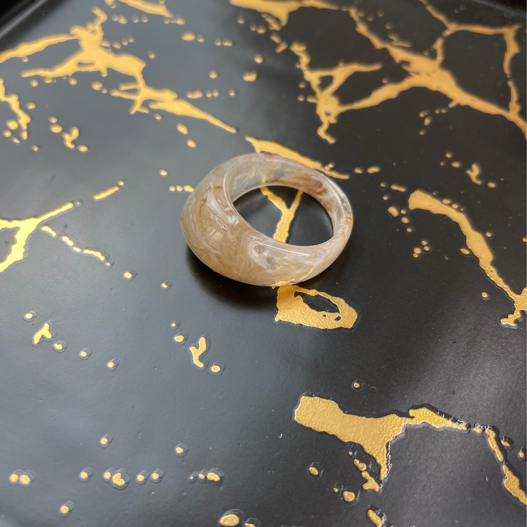 Resin bubble Rings