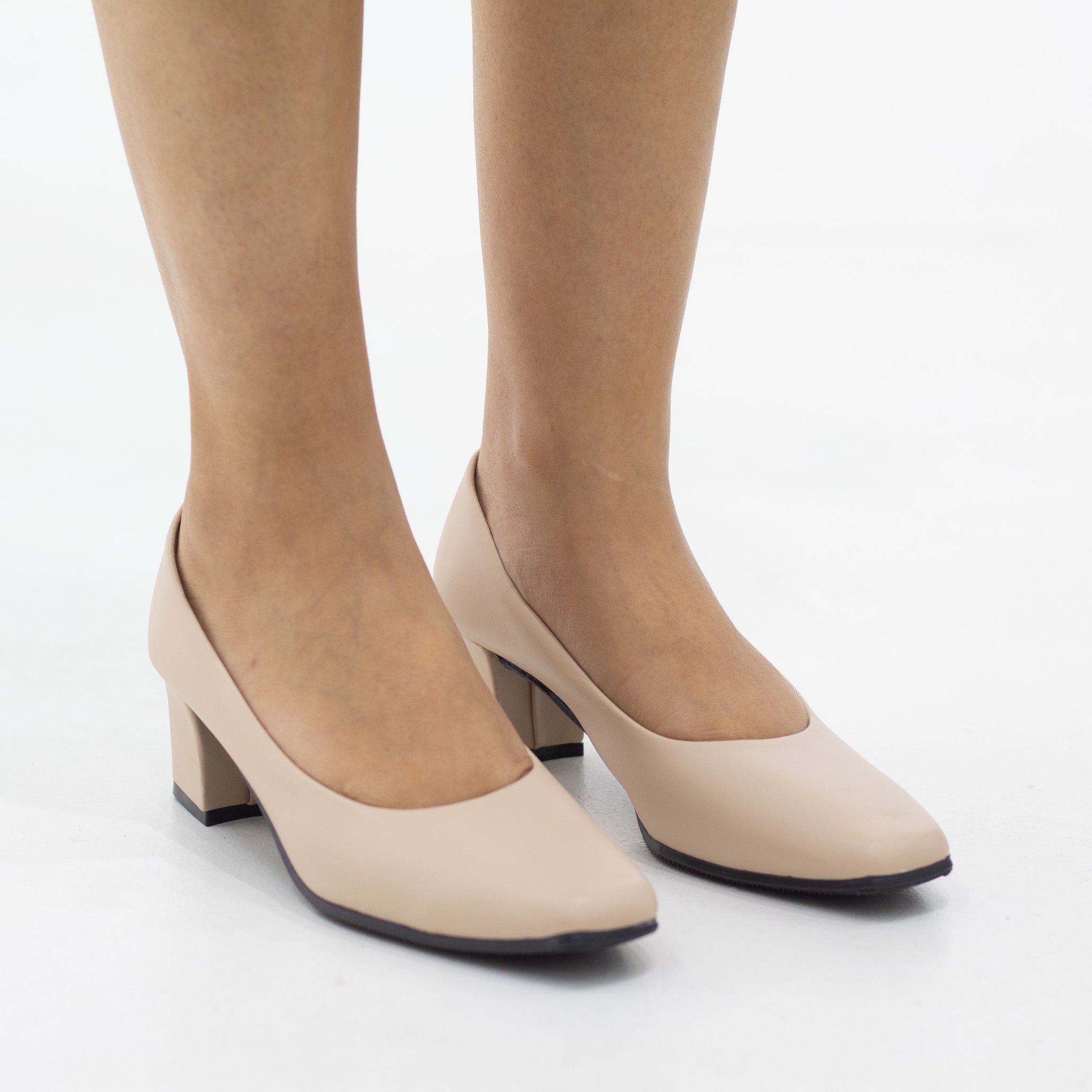 Local basic comfort 5.5cm heel court shoe