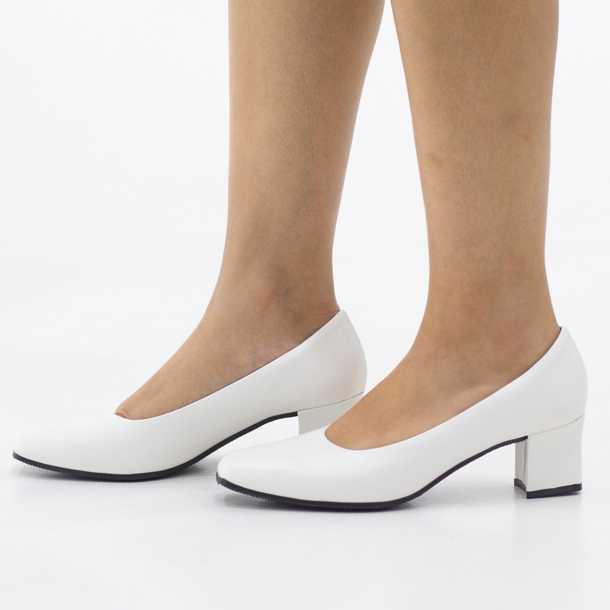 Local basic comfort 5.5cm heel court shoe