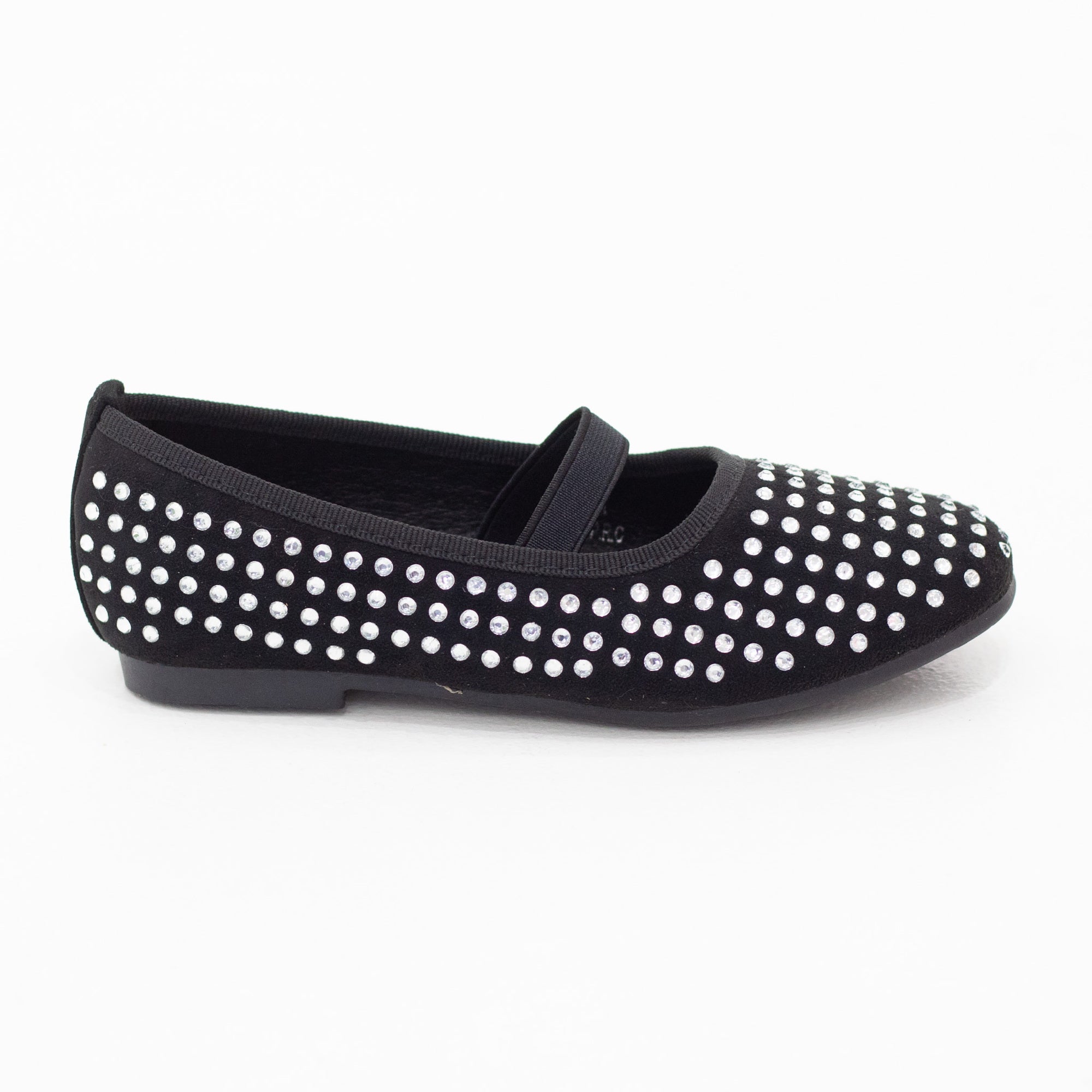 Savia girls crystal decor pump with a knot tie bow