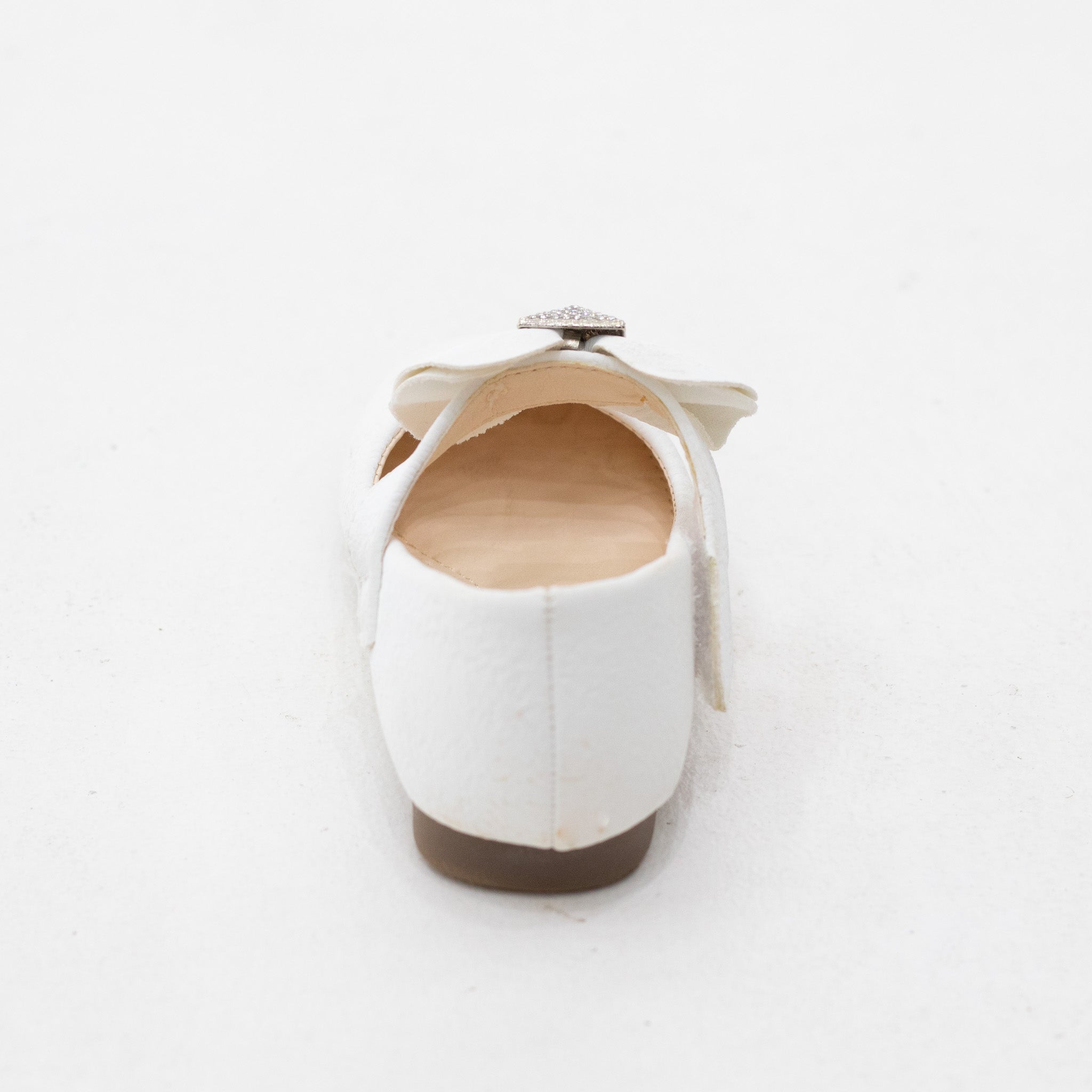 Thea girls dress pump with bow strap