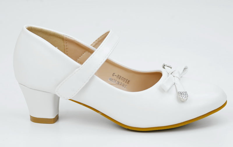 Childrens party shoes white new arrivals