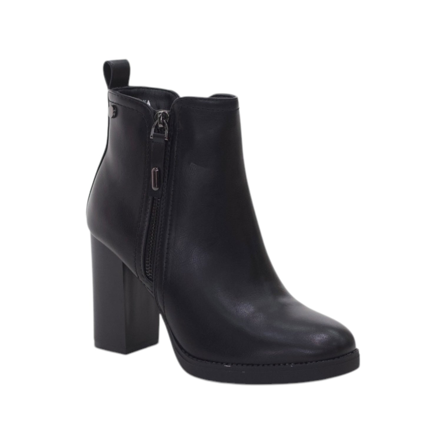 Mika 9cm heel side zip ankle boot
