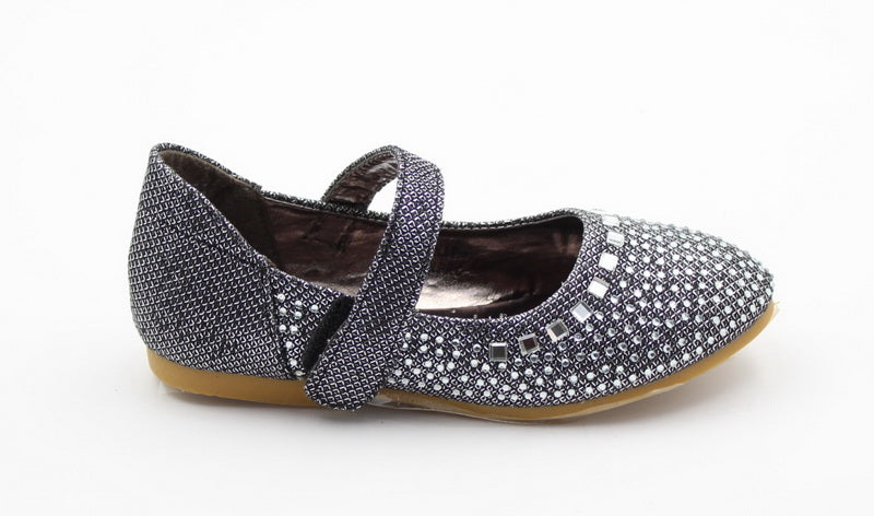 Zeenat infant girls diamond studded pump