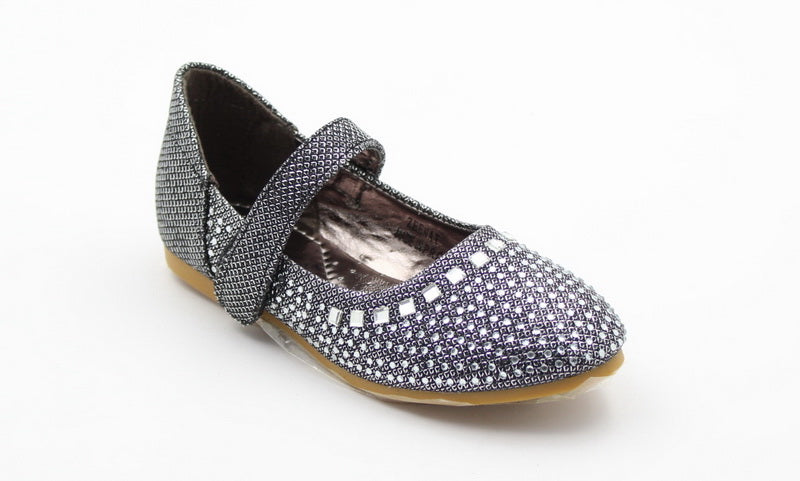 Zeenat infant girls diamond studded pump