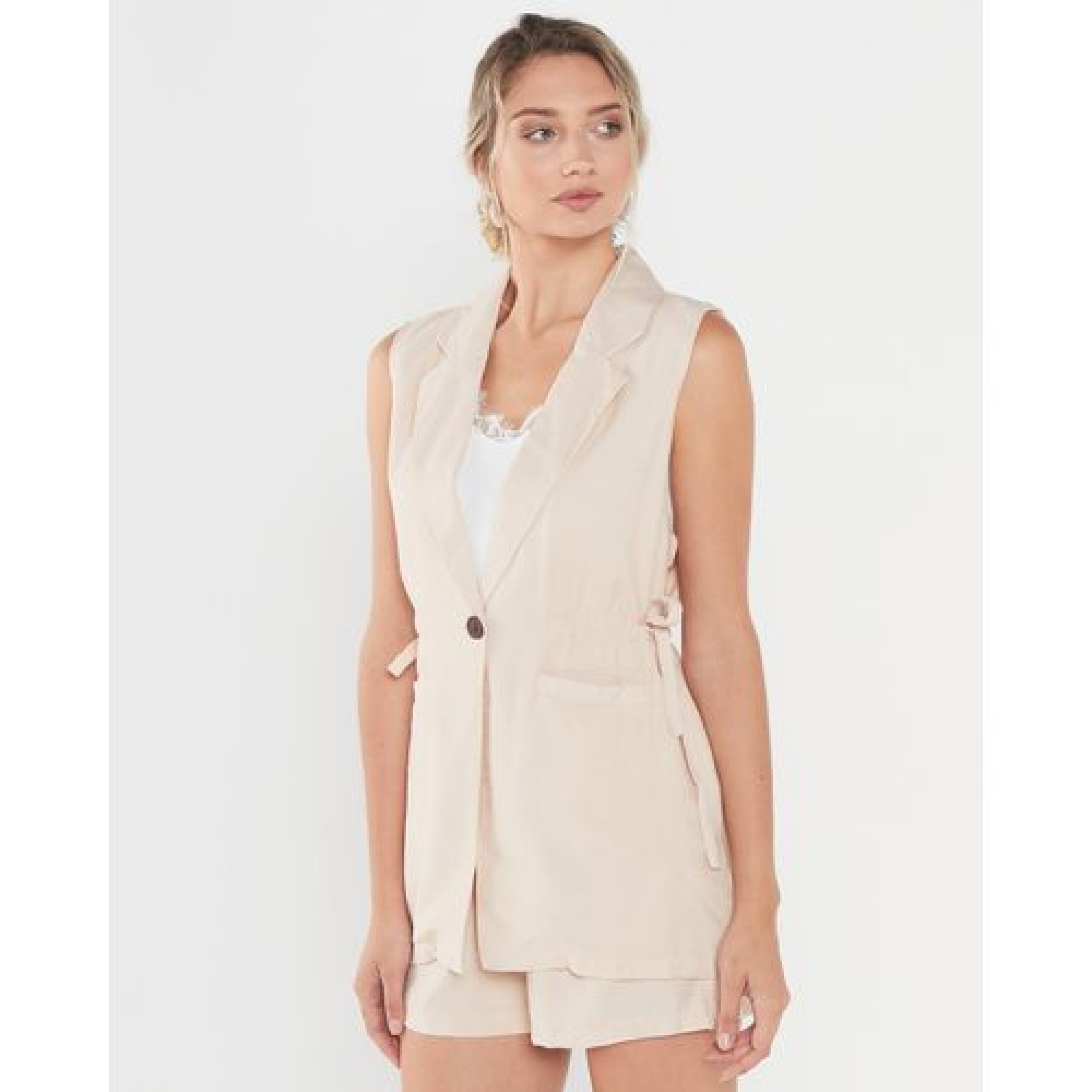 Athena 3 pc beige play suit