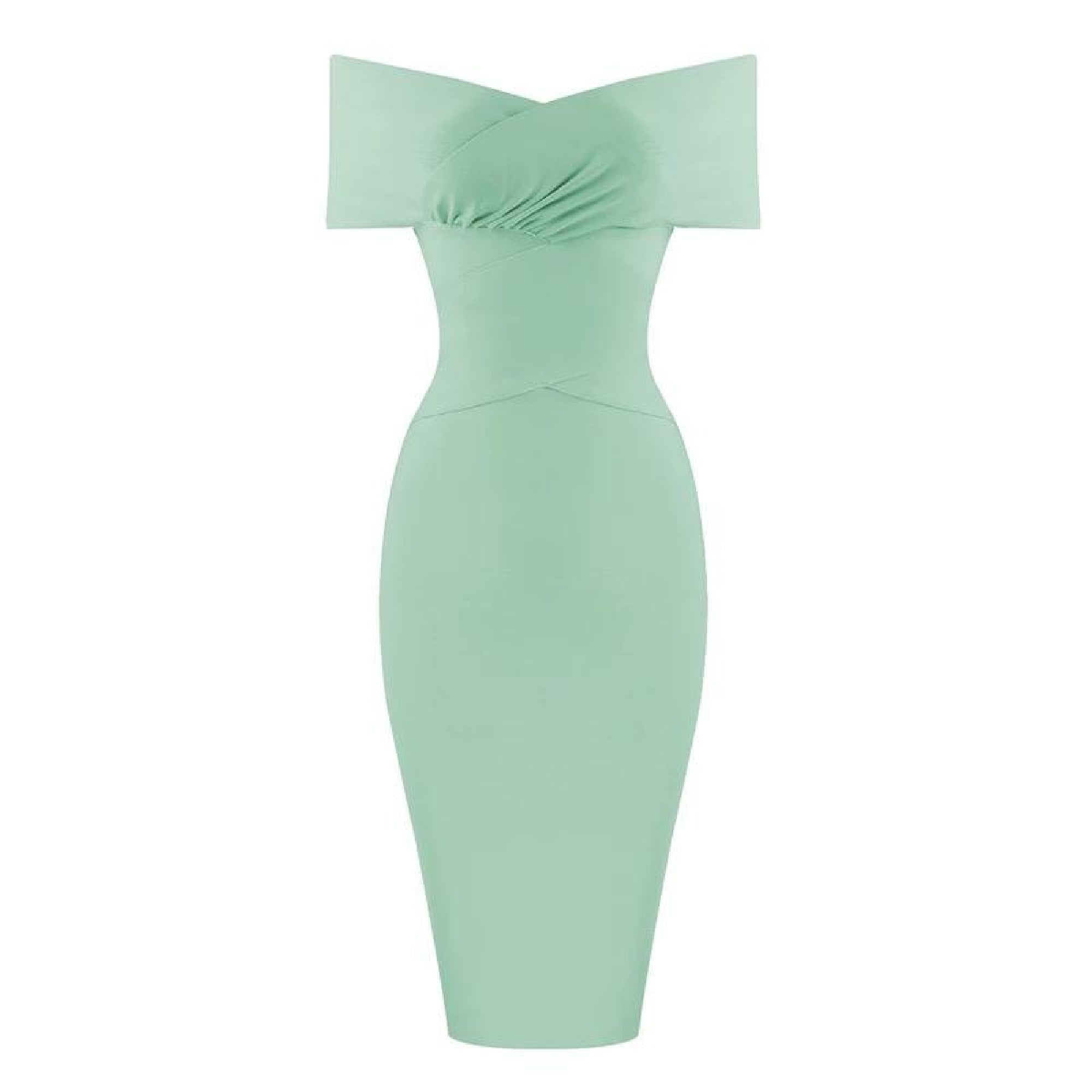 Gessel summer mint bodycon dress