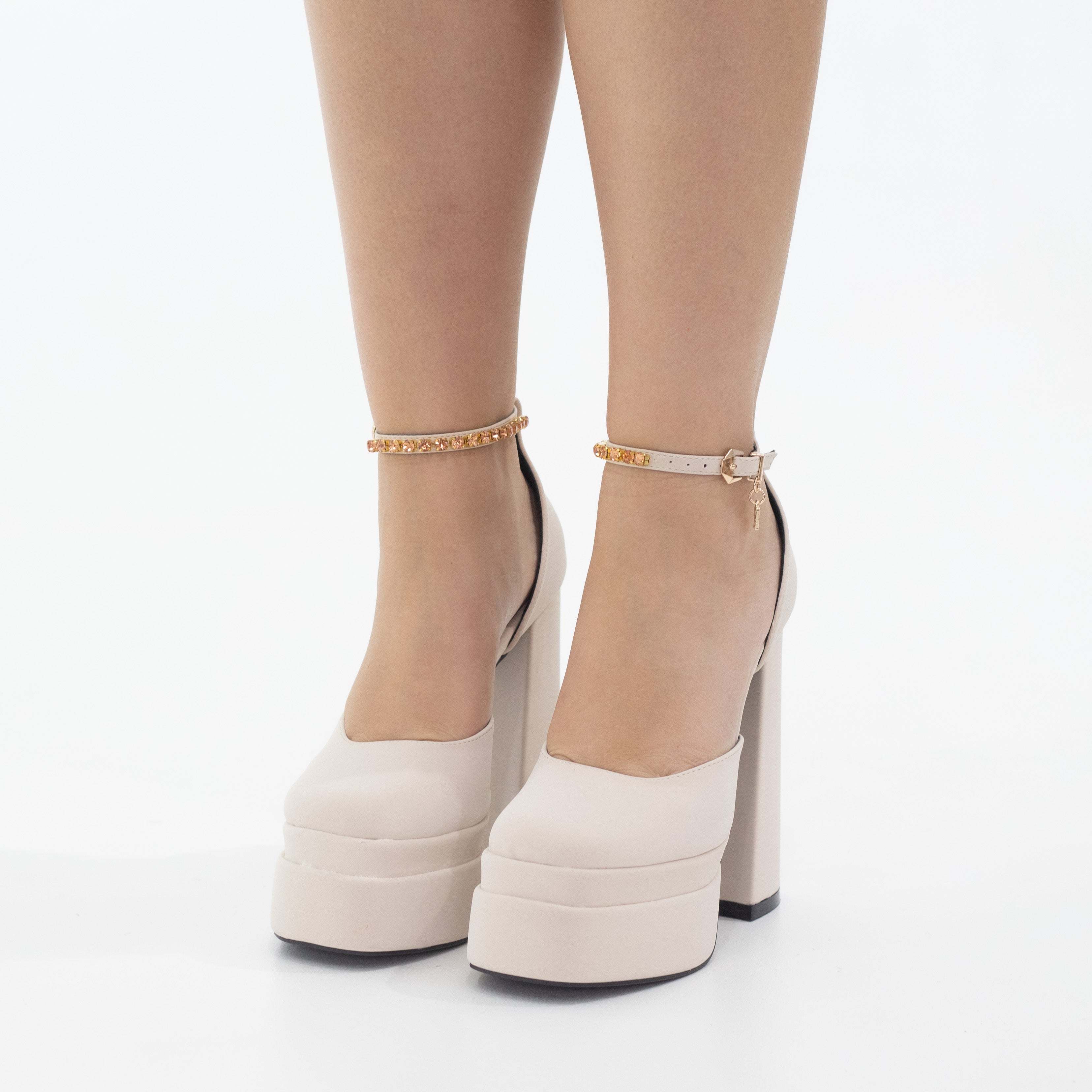Trixie open waist high 14.5cm heel platform
