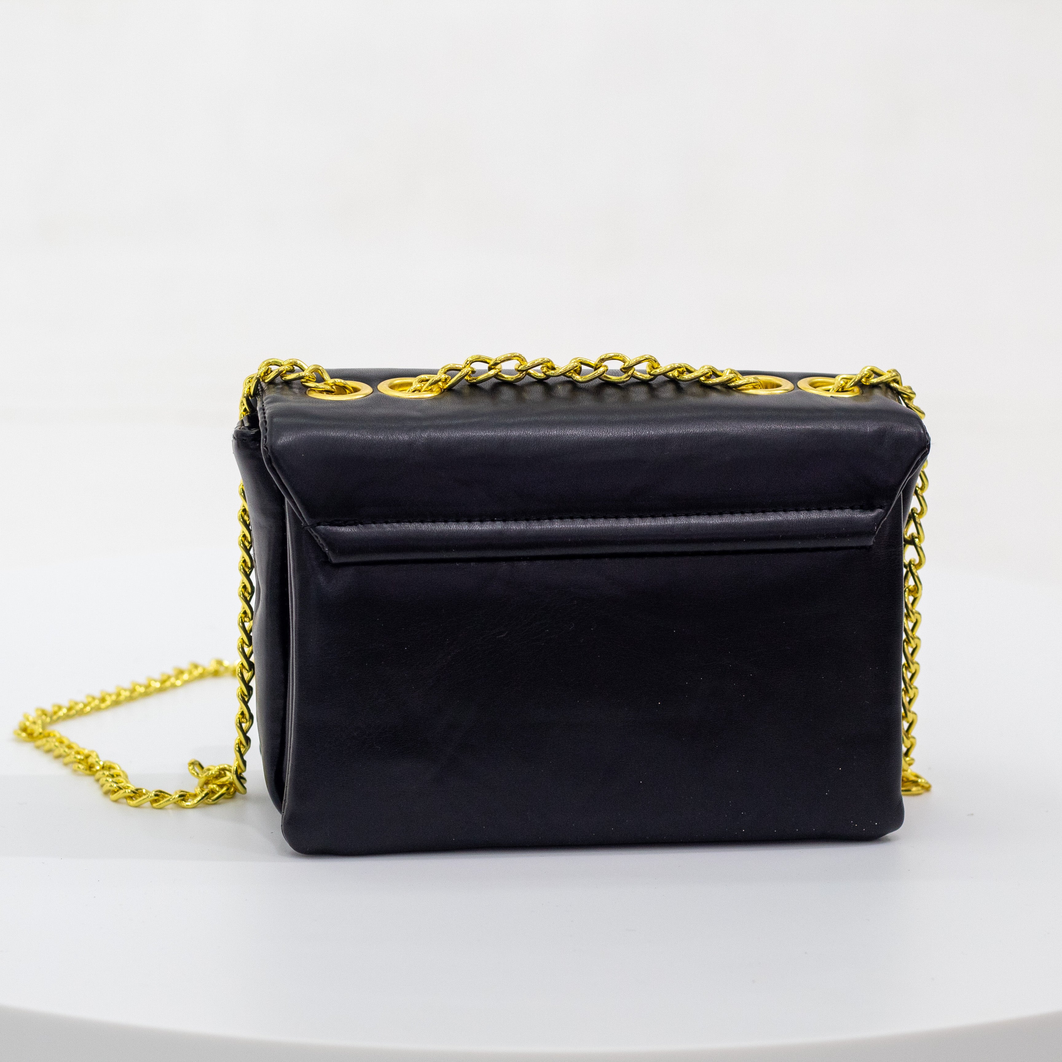 Jovana crossbody quilted bag black