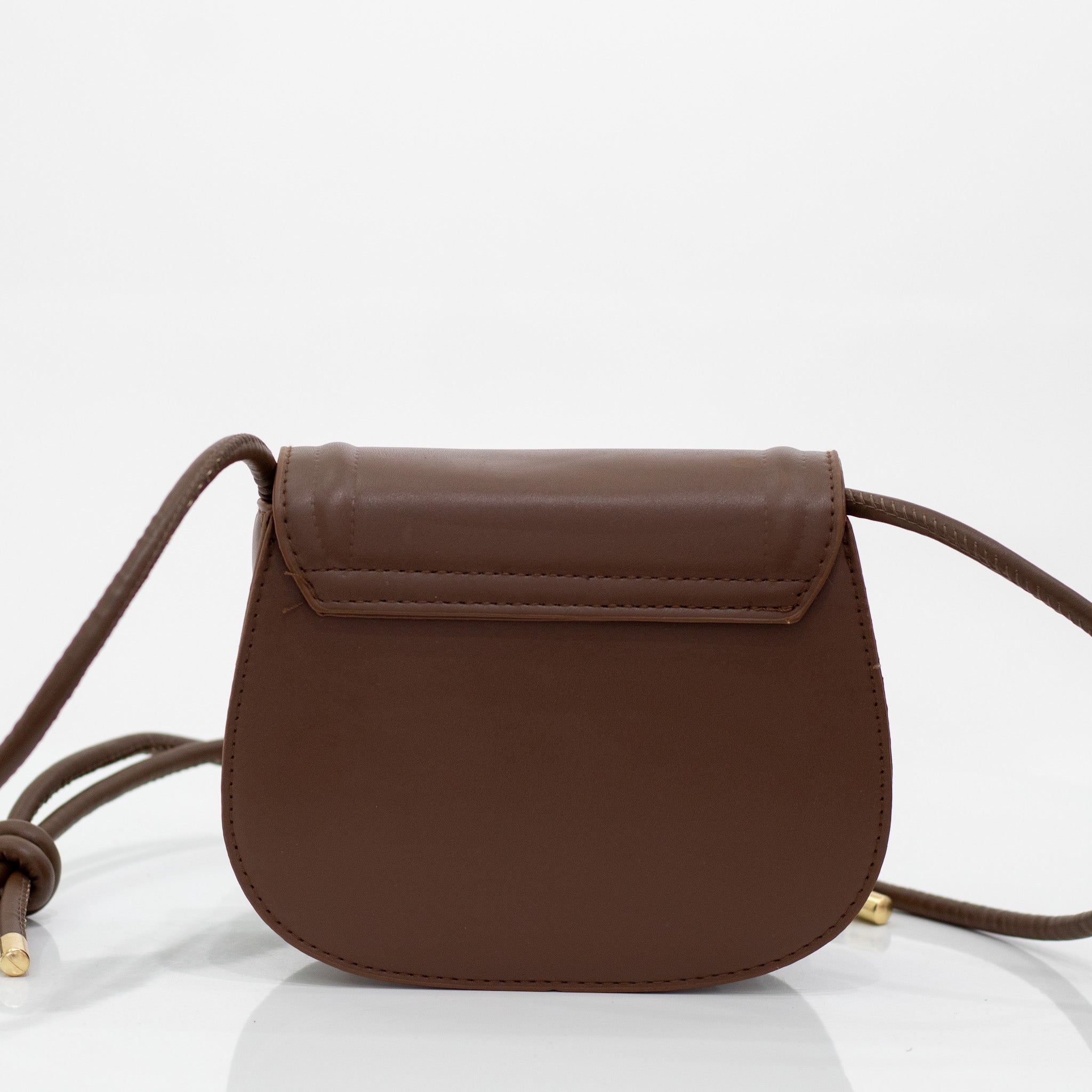 Gracia faux leather convertible crossbody brown