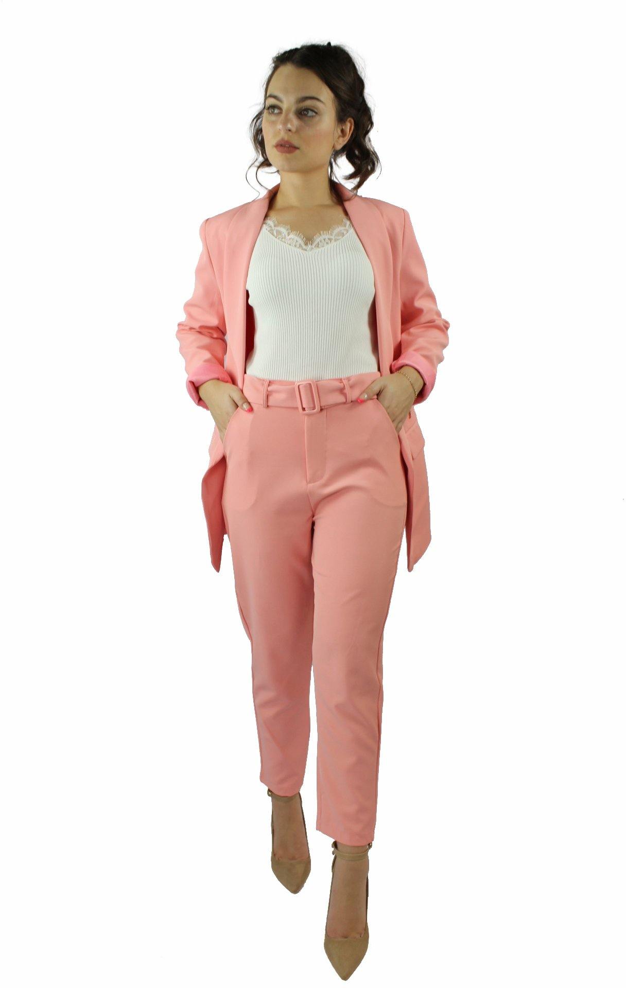 LaMara Paris suit up pastel pink