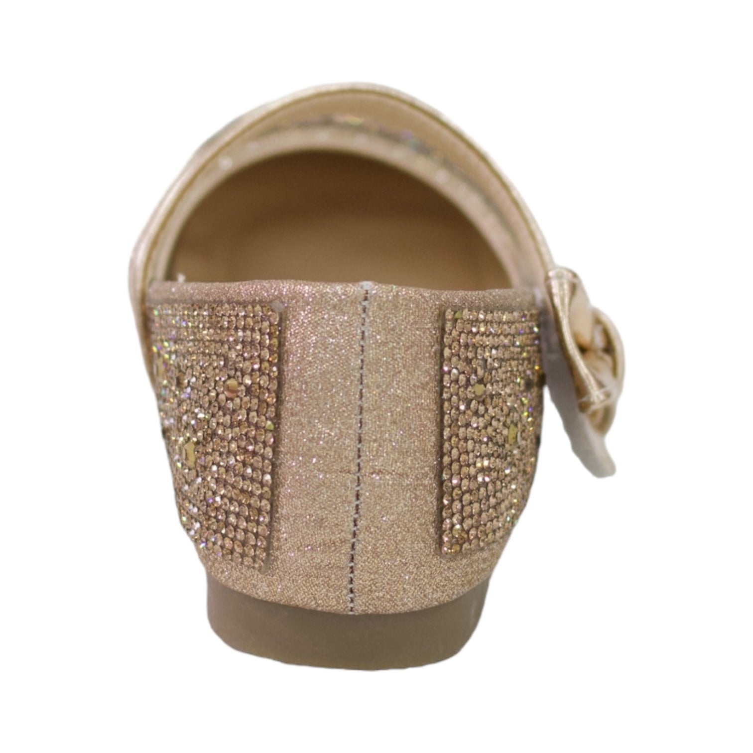 Saydee girls diamante ballarina champagne