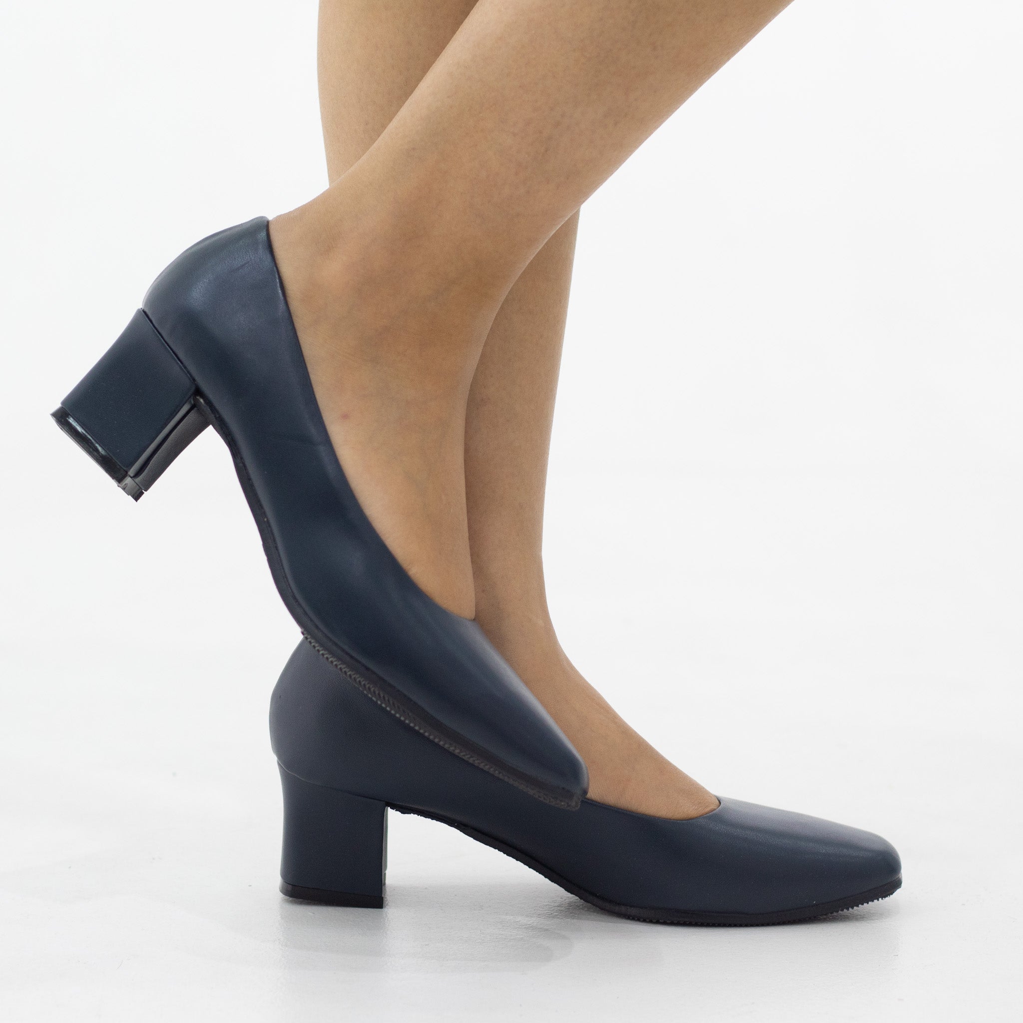 Local basic comfort  5.5cm heel court shoe