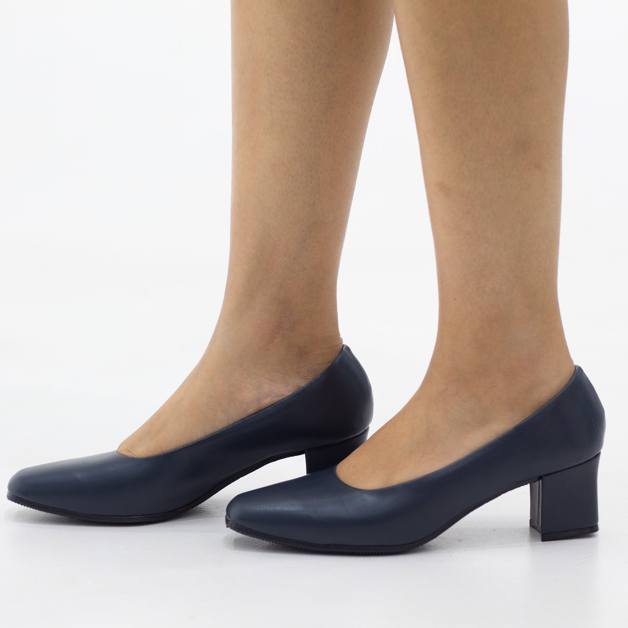 Local basic comfort  5.5cm heel court shoe