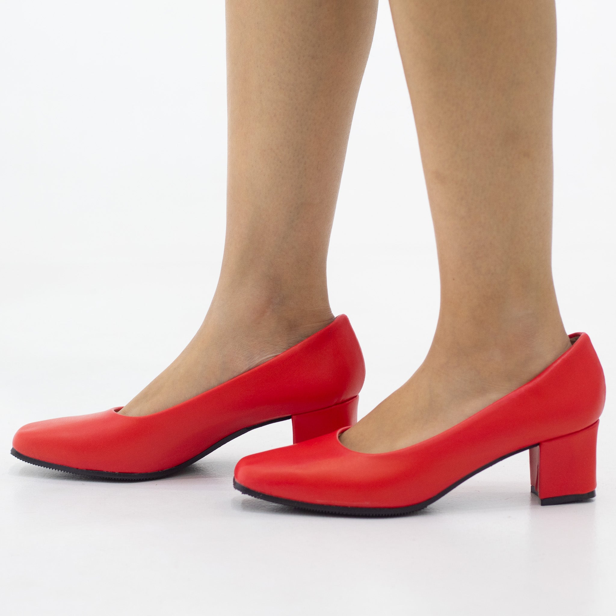 Local basic comfort  5.5cm heel court shoe