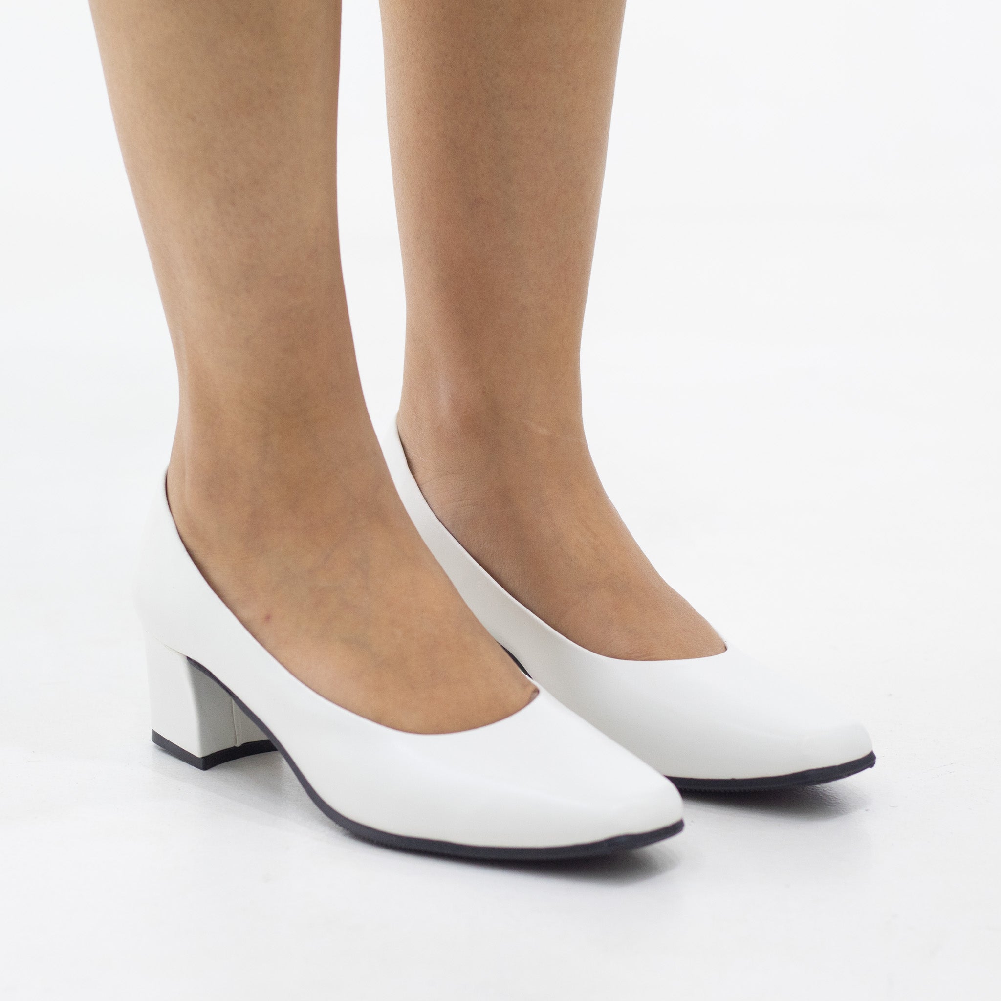 Local basic comfort  5.5cm heel court shoe