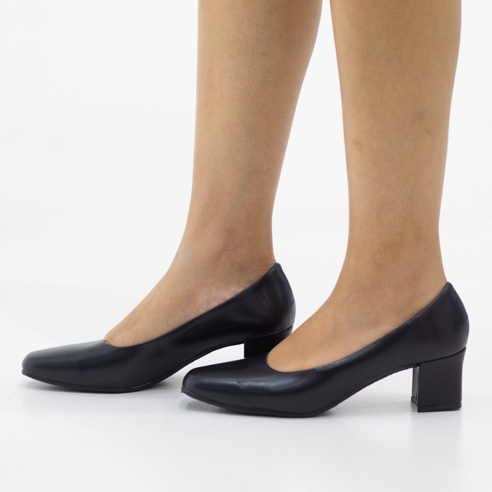 Local basic comfort  5.5cm heel court shoe