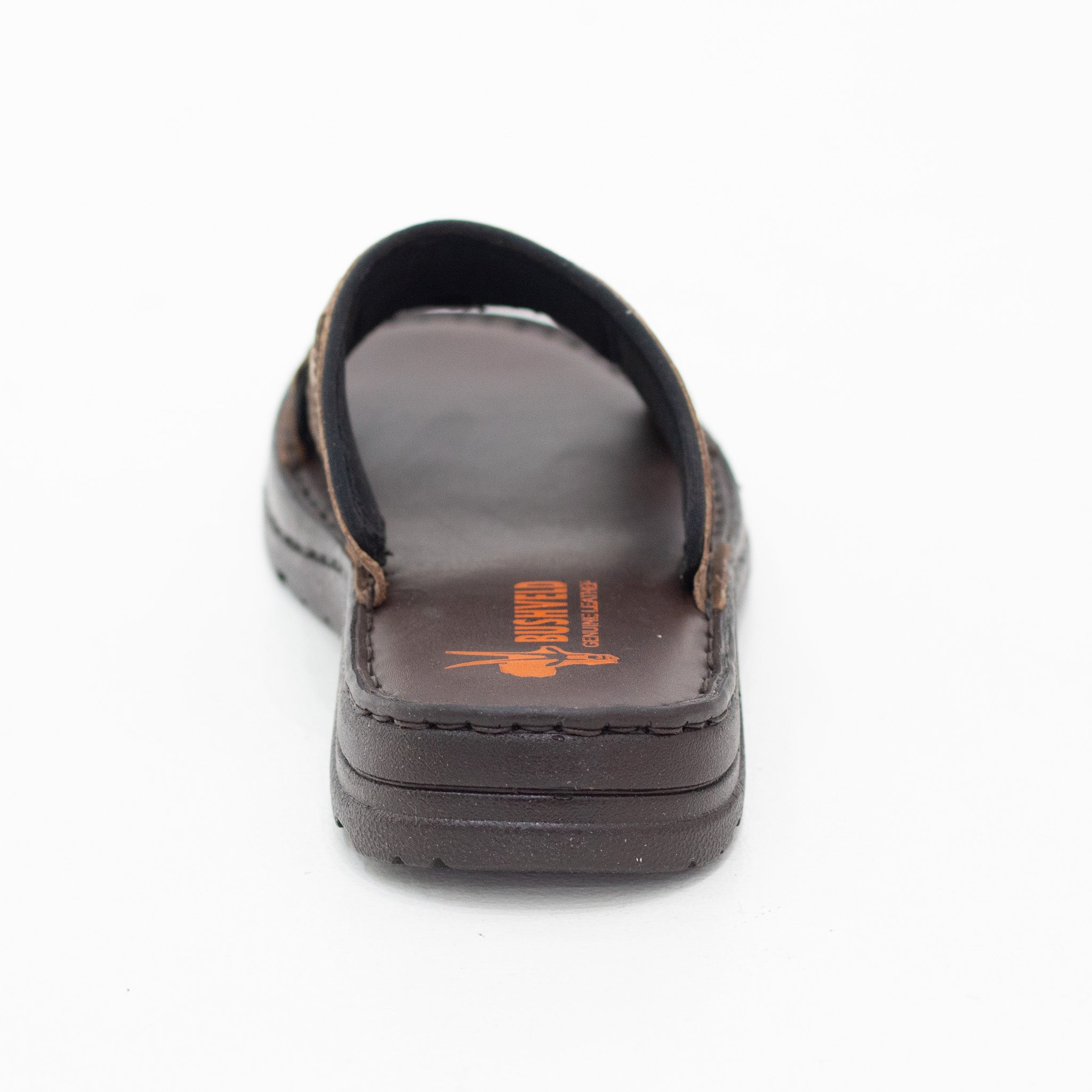 Bushveld mens genuine leather mule sandal