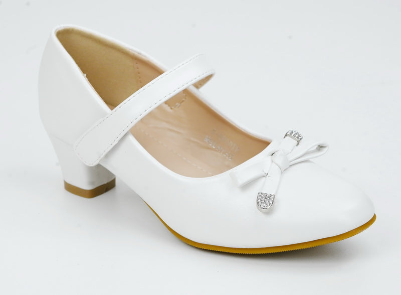 Childrens party discount shoes white
