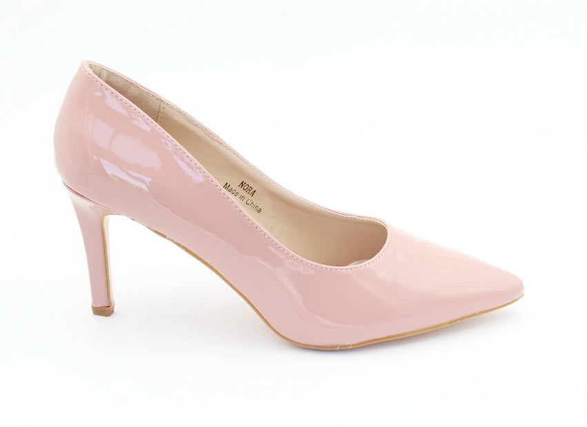 Nora 9cm heel courts big size pink