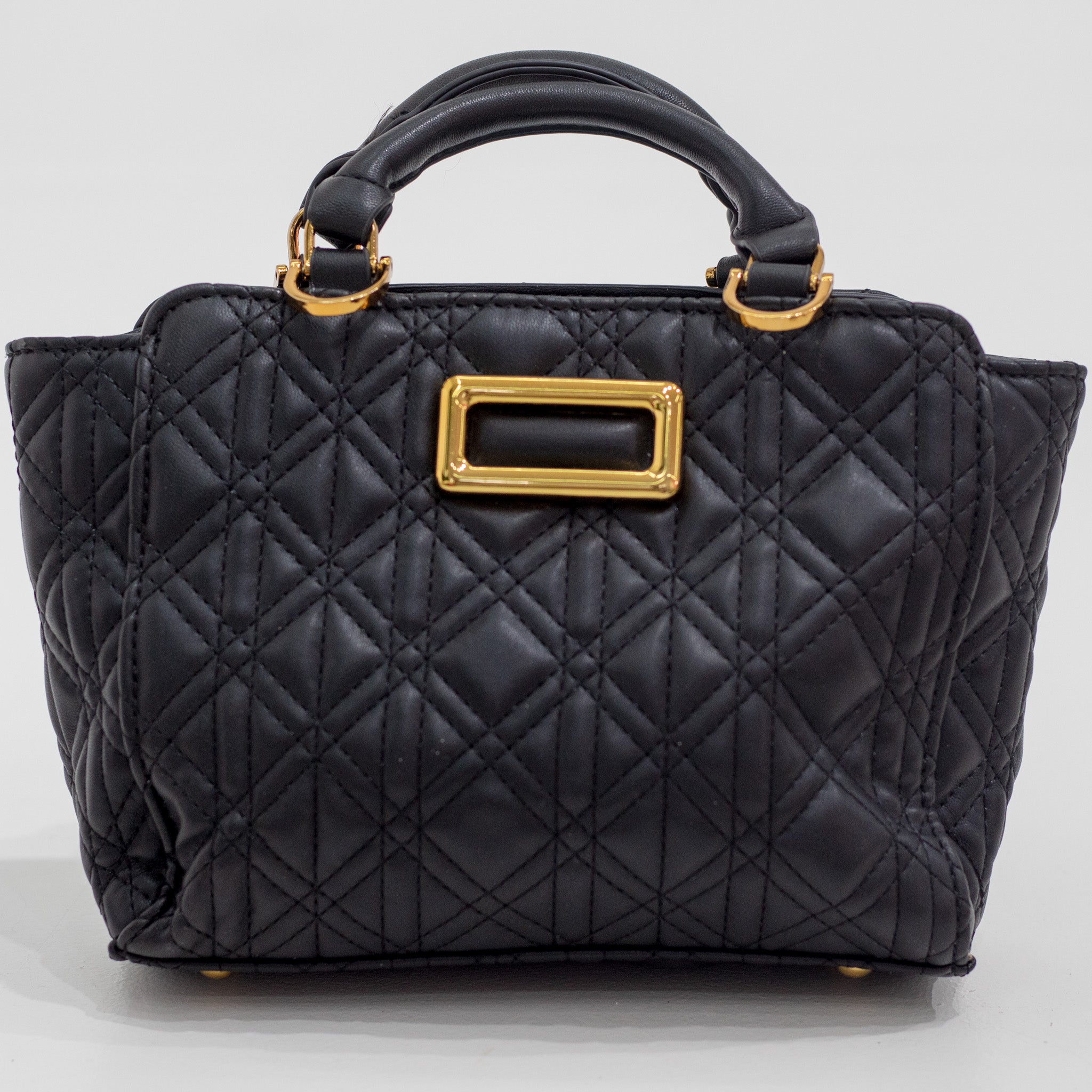 Zara pleated mini bag black
