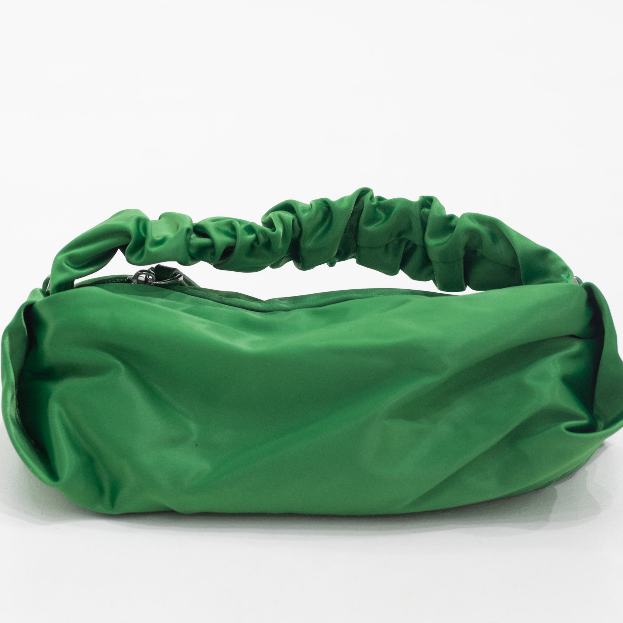 Green silky mini bag adina